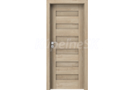 PORTA Doors SET Rámové dvere KONCEPT C0, plné, 3D fólia Dub Klasický + zárubňa