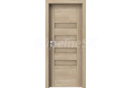 PORTA Doors SET Rámové dvere KONCEPT H0, plné, 3D fólia Dub Klasický + zárubňa
