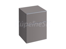 KERAMAG ICON bočná skrinka nízka 45 x 60 x 47,7 cm, platinum