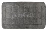 Ridder DELHI Kúpeľňová predložka 50x80 cm, 100% polyester, tmavo šedá