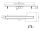 Cersanit TAKO 60, Lineárny odtokový žľab s obojstranným roštom 60cm, Čierna, S907-017