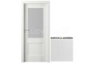 PORTA Doors SET Rámové dvere VERTE PREMIUM C.1 skloMat, 3Dfólia Borovica Andersen+ zárubeň