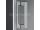 Roth CI PIF 1-krídlové sprchové dvere do niky s pevným dielom 90x200cm, Brillant/sk.Číre