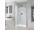 Roth CI FXO Bočná stena pre sprchové dvere do niky 43x200cm, Brillant/sk.Číre