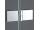 Roth CI 2CR 1-krídlové sprchové dvere skladacie 100x200cm Pravé, Brillant/sk.Číre