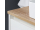 Mereo Mailo, Opto, kúpeľňová doska na skrinku 162 cm, dub Riviera