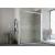 Hopa oxi.SLIDE N1FS posuvné sprchové dvere do niky 130x200 cm,sklo Stampato C,rám Biely