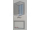 SanSwiss Walk-In-Cadura Posuvné dvere SoftClose 160x200 Ľavé Aluchr/Číre 6mm,1x vzpera