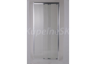 Hopa MELIDE 3-dielne posuvné sprchové dvere do niky 110x195 cm,sklo Číre