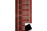 PMH Laveno kúpeľňový radiátor 790/500 (v/š), oblý, 248 W, čierna lesklá