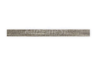 Rako NEXT retrifikovaná reliéfna matná listela 5x60 cm Hnedá
