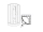 Ravak SUPERNOVA ASBK6 štvrťkruhový sprchový box 80x80cm,Pearl/Biely,posuvné dvere+Cleaner