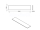 Sapho PLATO doska Rockstone 2300x24x500mm, biela matná