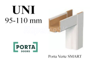 Porta Verte SMART univerzálna bezpolodrážková zárubňa, hrúbka steny 95 - 110 mm