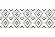 Cersanit BLACK&WHITE MOSAIC 25X75, obklad-dekor OD334-010,1.tr.