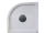 Mereo Sprchový box , štvrťkruh, 80cm, satin ALU, sklo Point, zadne steny biele, SMC vaničk