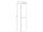 Mereo Aira, kúpeľňová skrinka 170 cm vysoká, ľavé otváranie, Multidecor, White Loft Pine