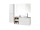 Mereo Aira, kúpeľňová skrinka 40 cm, spodná, Multidecor, Light Select Walnut