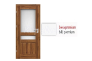ERKADO SET Rámové dvere Nemézia 3 presklené, Premium, Biela + zárubeň
