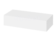 Cersanit Zen závesná skrinka pod umývadlo 95,5x44,6x22 cm Biela matná