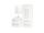Mereo Bino, kúpeľňová skrinka 101 cm, Multidecor, Chromix strieborný