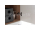 Mereo Bino, kúpeľňová skrinka vysoká 163 cm, pravá, Multidecor, Light Select Walnut