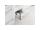 Mereo Bino, kúpeľňová skrinka vysoká 163 cm, pravá, Multidecor, Chromix strieborný