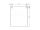 Mereo Kúpeľňová zrkadlová skrinka 60 cm, galerka, 2 x dvierka, Multidecor, Dub San remo sa