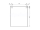 Mereo Kúpeľňová zrkadlová skrinka 60 cm, galerka, 1x dvierka ľavá, Multidecor, Dub San rem