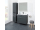 Mereo Mailo, kúpeľňová skrinka 121 cm, chróm madlo, Multidecor, Dark Rockford Hic