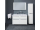 Mereo Mailo, kúpeľňová skrinka 121 cm, čierne madlo, Multidecor, Dub Nelson