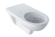Geberit Selnova Comfort WC závesné 70x35,5cm,hlboké splachovanie,predĺžené vyloženie,Biele