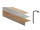Egibi RIGID SPC schodiskový profil Calgary EF systém 50x26 mm dĺžka 1,2 m