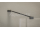 Ravak Walk-in Air Wall pevná stena 90x200 cm sklo Číre profil Čierny matný 1x vzpera