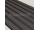 Dekoračný 3D lamelový panel 265x30x2 cm podklad Filc lamela fólia Čierna