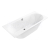 Villeroy & Boch Oberon 2.0 obdĺžniková vaňa 180x80x48 cm, Quaryl+nohy+sifón, Biela