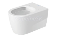 Duravit Me by Starck WC závesné s HygieneFlush 37x57 cm Rimless HygieneGlaze Biela