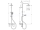 Hansgrohe Vernis Blend Sprchový set-stĺp Showerpipe 200 s termostatom, Chróm 26276000
