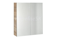 Aqualine VEGA galérka 60x70x18cm, dub platin