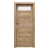 PORTA Doors SET Rámové dvere VERTE HOME C.1 so sklom, fólia Dub Mauvella + zárubeň