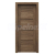 PORTA Doors SET Rámové dvere VERTE PREMIUM A.0 Plné, 3Dfólia Dub Tmavý Matný+zárubeň