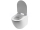 SLOVARM závesné WC 49x36,5x34 cm+sedátko Slim SoftClose Rimfree Biele