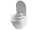 SLOVARM závesné WC 49x36,5x34 cm+sedátko Slim SoftClose Rimfree Biele