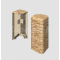 Egger vonkajší roh prvok k lište Cubical 6 cm Dub Naturálny (2 ks)