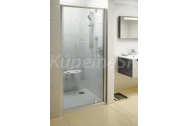 Ravak PIVOT PDOP1, 1-dielne sprchové dvere do niky otočné 80x190, Satin,Transp + Cleaner